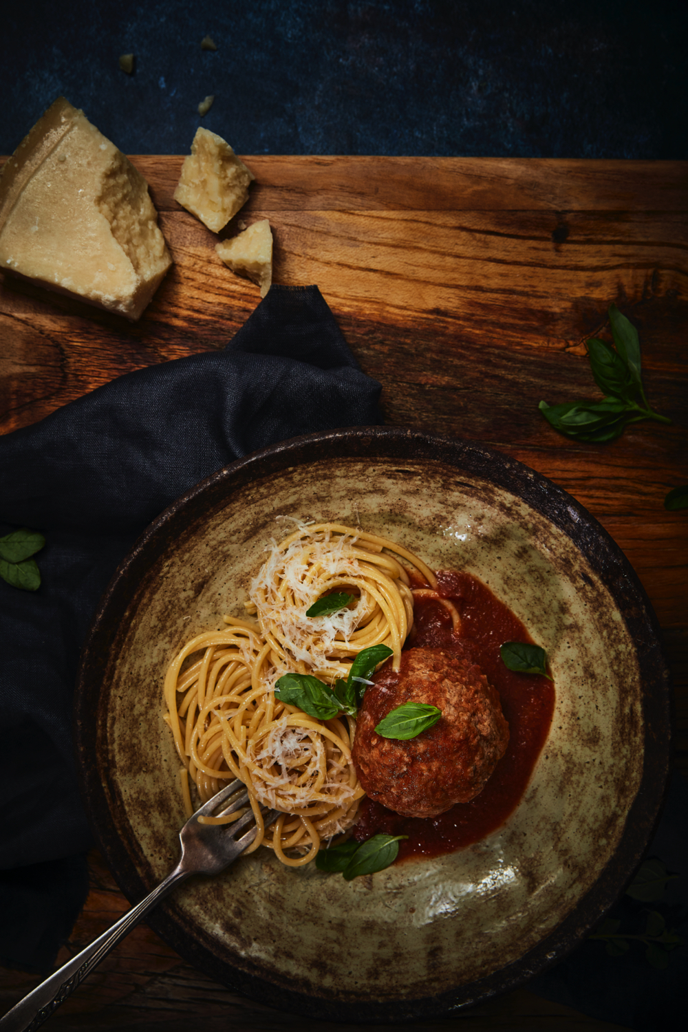 Giant Veal & Ricotta Meatballs with Spaghetti Richmond Valley Veal